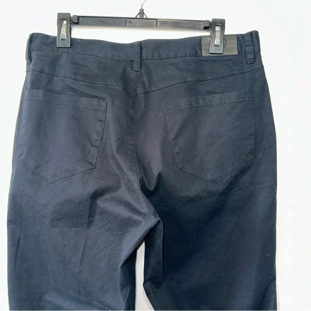 Graham Luxe Men’s Richmond GL5013M Jet Black Cotton Golf Pants- Size 34X30 - Picture 6 of 13